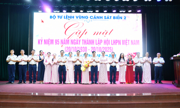 Bộ Tư lệnh Vùng Cảnh sát biển 2: Nhiều hoạt động chào mừng Ngày Phụ nữ Việt Nam 20/10