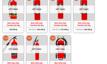 Hà Nội: Thị trường bình chữa cháy khan hàng