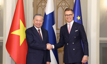 Tổng Bí thư Tô Lâm hội đàm với Tổng thống Phần Lan Alexander Stubb