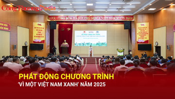 Phát động Chương trình ‘Vì một Việt Nam xanh’ năm 2025