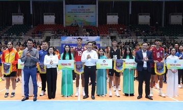 15 đội tranh tài vòng chung kết giải Bóng chuyền hạng A quốc gia