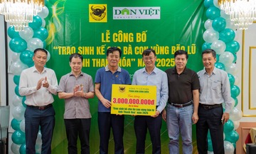 Bình Điền và Báo Nông thôn Ngày nay phát động hỗ trợ vùng lũ Thanh Hóa