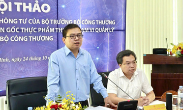 Thứ trưởng Trương Thanh Hoài: Quản lý truy xuất nguồn gốc thực phẩm trên nền tảng số