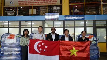 Singapore hỗ trợ khẩn cấp đến người dân vùng lũ Tuyên Quang