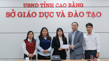 Bộ GD&ĐT phối hợp cùng các đơn vị hỗ trợ các tỉnh khắc phục sau bão lũ