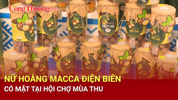 'Nữ hoàng macca' Điện Biên có mặt tại Hội chợ Mùa Thu