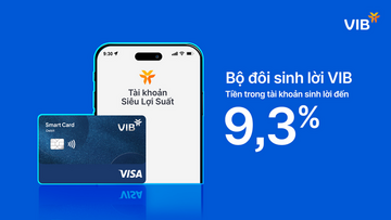 VIB đạt lợi nhuận 9 tháng hơn 7.040 tỷ đồng, tăng 7%, chi trả 21% cổ tức 2025