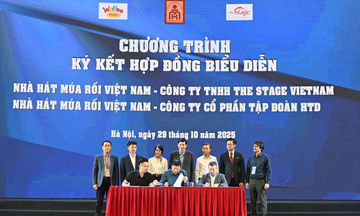 Nhà hát Múa rối Việt Nam ký kết hợp đồng biểu diễn 21 tỷ đồng tại Hội chợ Mùa Thu