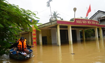 Đà Nẵng: Tài sản, nhà cửa bị nước lũ nhấn chìm