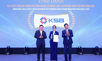 KSB được vinh danh tại giải thưởng “Vì tương lai xanh” 2025