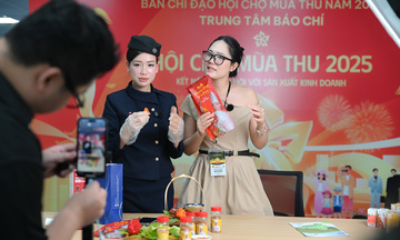 Hội chợ Mùa thu 2025: Livestream bùng nổ, chốt hàng ngàn đơn