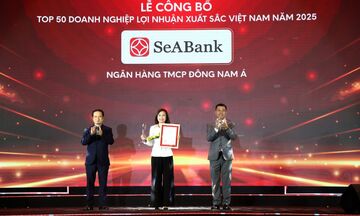 SeABank lần thứ 6 vào Top 50 doanh nghiệp lợi nhuận xuất sắc 2025