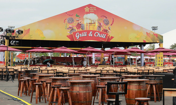 Chùm ảnh Thu Mỹ Vị: Hành trình khám phá hương vị Việt giữa lòng Hà Nội