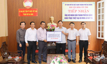 EVN hỗ trợ nhân dân TP. Đà Nẵng 1 tỷ đồng khắc phục hậu quả mưa lũ