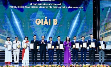 Phú Thọ đạt giải B Giải Báo chí toàn quốc phòng, chống tham nhũng