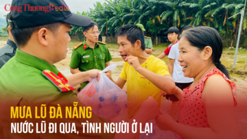 Đà Nẵng: Nước lũ đi qua, tình người ở lại