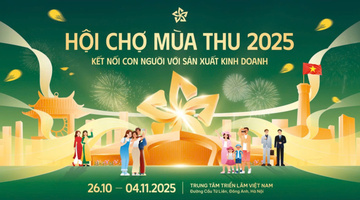 Rút gọn quy mô, không bắn pháo hoa bế mạc Hội chợ Mùa Thu 2025