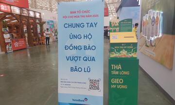 Hội chợ Mùa Thu 2025: Ấm áp nghĩa tình hướng về người dân vùng bão lũ