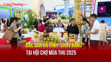 Đặc sản Hà Tĩnh ‘cháy hàng’ tại Hội chợ Mùa Thu 2025