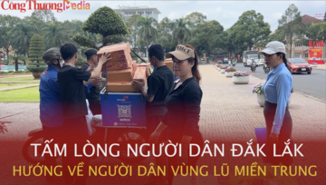 Tấm lòng người dân Đắk Lắk hướng về người dân vùng lũ miền Trung