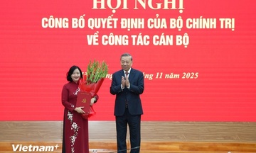Bà Bùi Thị Minh Hoài giữ chức Bí thư Đảng ủy Mặt trận Tổ quốc, các đoàn thể Trung ương