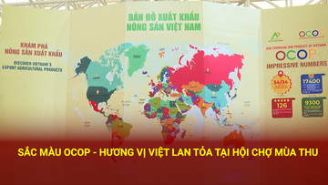 Bản đồ hương vị Việt: Dấu ấn OCOP tại Hội chợ Mùa Thu 2025