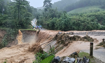 Quảng Ngãi: Cấm biển từ 19h00 ngày 5/11 đến khi thời tiết ổn định