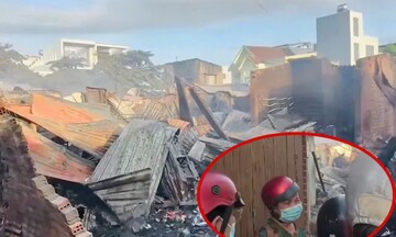 Gia Lai: Tiểu thương rơi nước mắt, bàng hoàng sau vụ cháy chợ