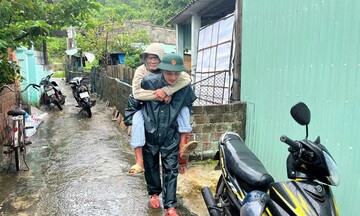 Sơ tán hơn 126.000 hộ dân tại các tỉnh Quảng Ngãi, Gia Lai, Khánh Hòa
