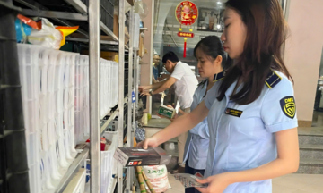 Phú Thọ: Xử lý cơ sở kinh doanh hàng giả mạo nhãn hiệu HONDA, YAMAHA