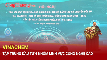 Tổng giám đốc Vinachem: Tập đoàn Hóa chất tập trung đầu tư 4 nhóm lĩnh vực công nghệ cao