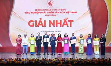 Trao Giải Báo chí “Vì sự nghiệp phát triển Văn hóa Việt Nam” lần thứ 3