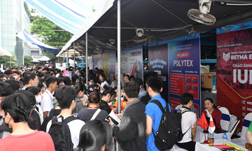 Hơn 5.000 vị trí hấp dẫn tại ngày hội việc làm IUH 2025