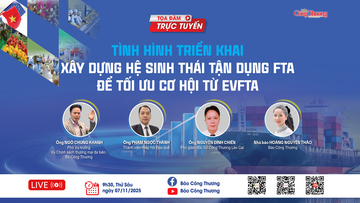 Tọa đàm: Tình hình triển khai xây dựng Hệ sinh thái tận dụng FTA  