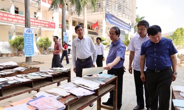 Ngành Giáo dục nỗ lực hỗ trợ học sinh ổn định học tập sau bão lũ