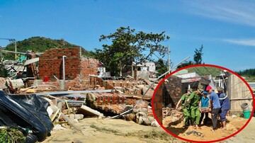 Gia Lai: Giữa đổ nát hoang tàn, tình người neo lại sau bão Kalmaegi