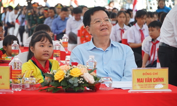 Phó Thủ tướng Mai Văn Chính dự lễ khởi công trường học ở Đắk Lắk
