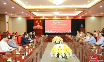 Sơn La trao các quyết định điều động, bổ nhiệm cán bộ