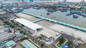 Đà Nẵng: Cận cảnh Cảng cá Thọ Quang sau nâng cấp, mở rộng