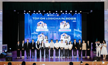 4 đội thi xuất sắc vào chung kết cuộc thi LogiChain 2025