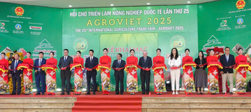 Khai mạc Hội chợ triển lãm Nông nghiệp Quốc tế AgroViet 2025