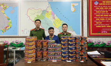 Công an Hà Tĩnh triệt phá đường dây buôn bán pháo nổ liên tỉnh 