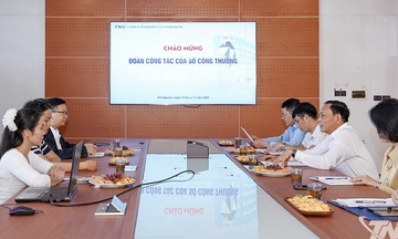 Đoàn công tác Sở Công Thương Thái Nguyên làm việc với doanh nghiệp xuất khẩu