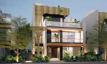 Kiệt tác 22 dinh thự độc bản The Palace bên sông Cổ Cò