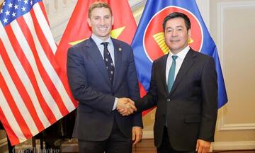 Bộ trưởng Nguyễn Hồng Diên làm việc với Thứ trưởng Bộ Ngoại giao Hoa Kỳ