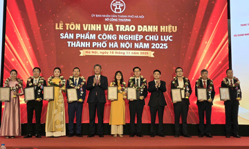 Hà Nội vinh danh 35 sản phẩm công nghiệp chủ lực năm 2025