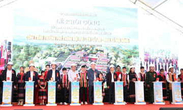 Quảng Ngãi: Khởi công xây dựng 4 điểm trường ở các xã biên giới