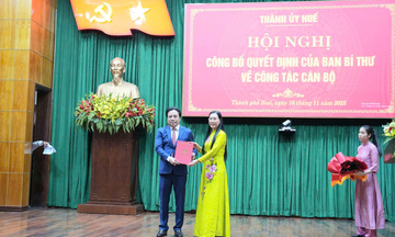 Ông Nguyễn Khắc Toàn giữ chức Phó Bí thư Thành ủy Huế