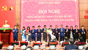 Ông Lê Văn Lương được điều động giữ chức Phó Bí thư Tỉnh ủy Điện Biên