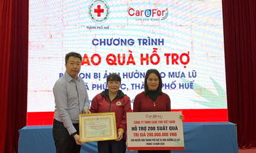 Care For Việt Nam lan tỏa tinh thần sẻ chia giữa mùa bão lũ